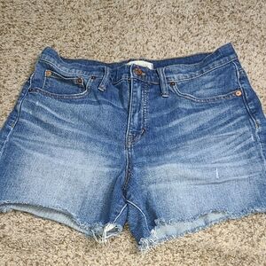 Madewell Classic Blue Jean Shorts